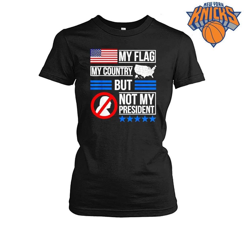 My Flag Country But Not President Anti Trump - Adult & Kids T-Shirts, Sweatshirts & Hoodies apparel design preview 4