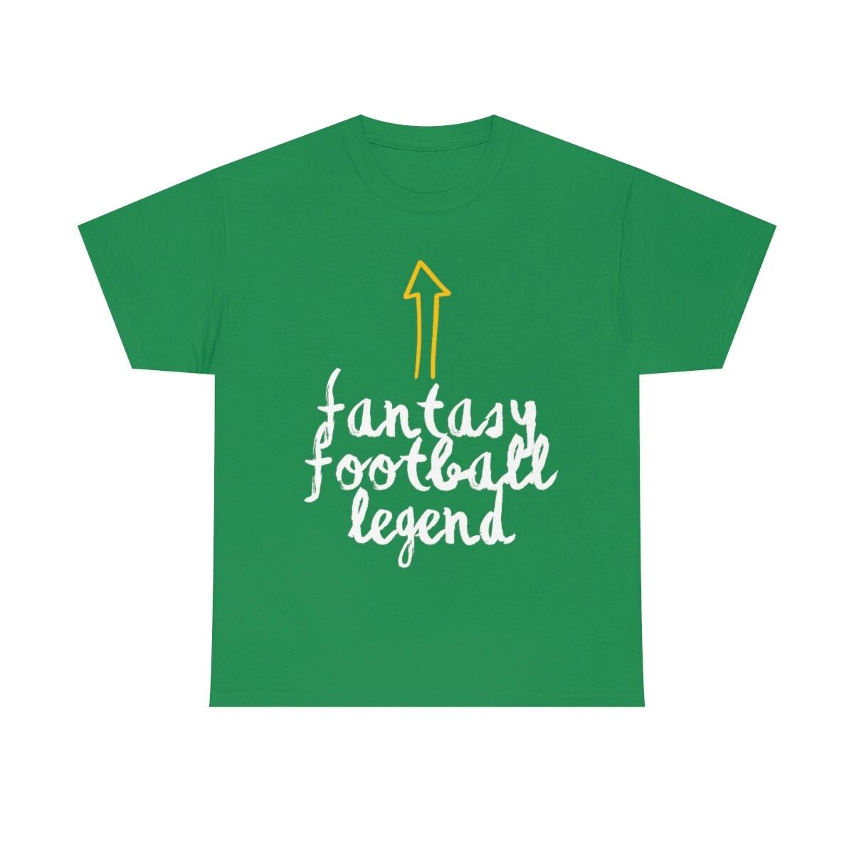 FANTASY FOOTBALL LEGEND - Unisex Heavy Cotton Tee (arrow) Unisex T-shirt, Sweatshirt, Hoodie, Long Sleeve Tee - T-Shirt, Sweatshirt, Hoodie