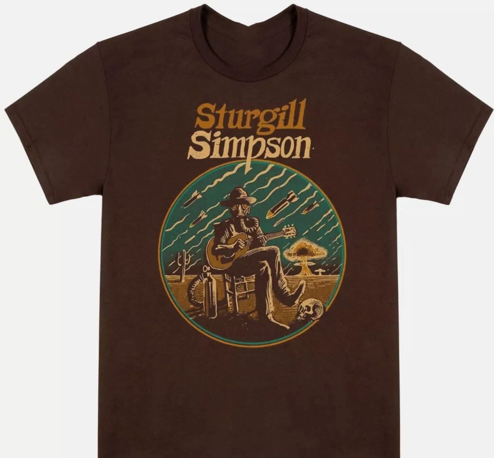 Sturgill Simpson Tour Gift For Fan S to 5XL Dark Choco Color T-shirt Unisex T-shirt, Sweatshirt, Hoodie, Long Sleeve Tee - T-Shirt, Sweatshirt, Hoodie