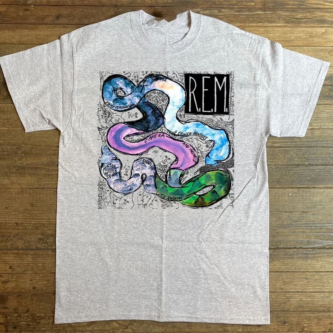Vintage REM Reckoning Band T-shirt All Size S to 5XL SE231 FREE SHIPPING Unisex T-shirt, Sweatshirt, Hoodie, Long Sleeve Tee - T-Shirt, Sweatshirt, Hoodie