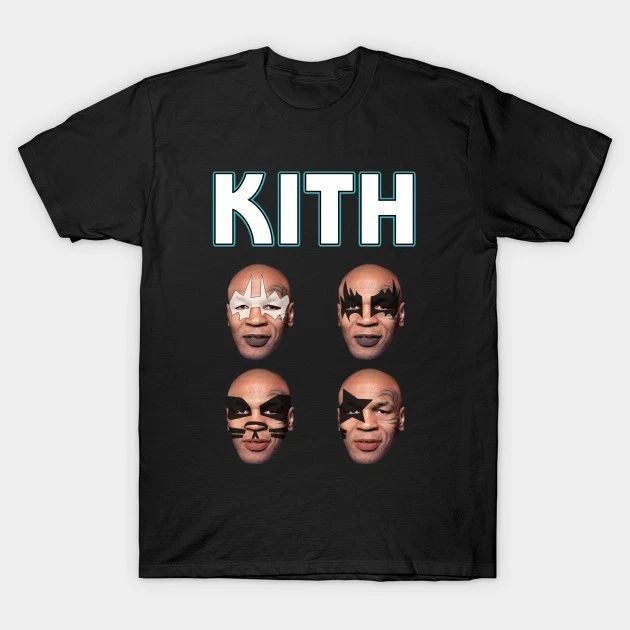 Vintage Kith - Mike Tyson Short Sleeve S-234Xl Black Men T-shirt Unisex T-shirt, Sweatshirt, Hoodie, Long Sleeve Tee - T-Shirt, Sweatshirt, Hoodie