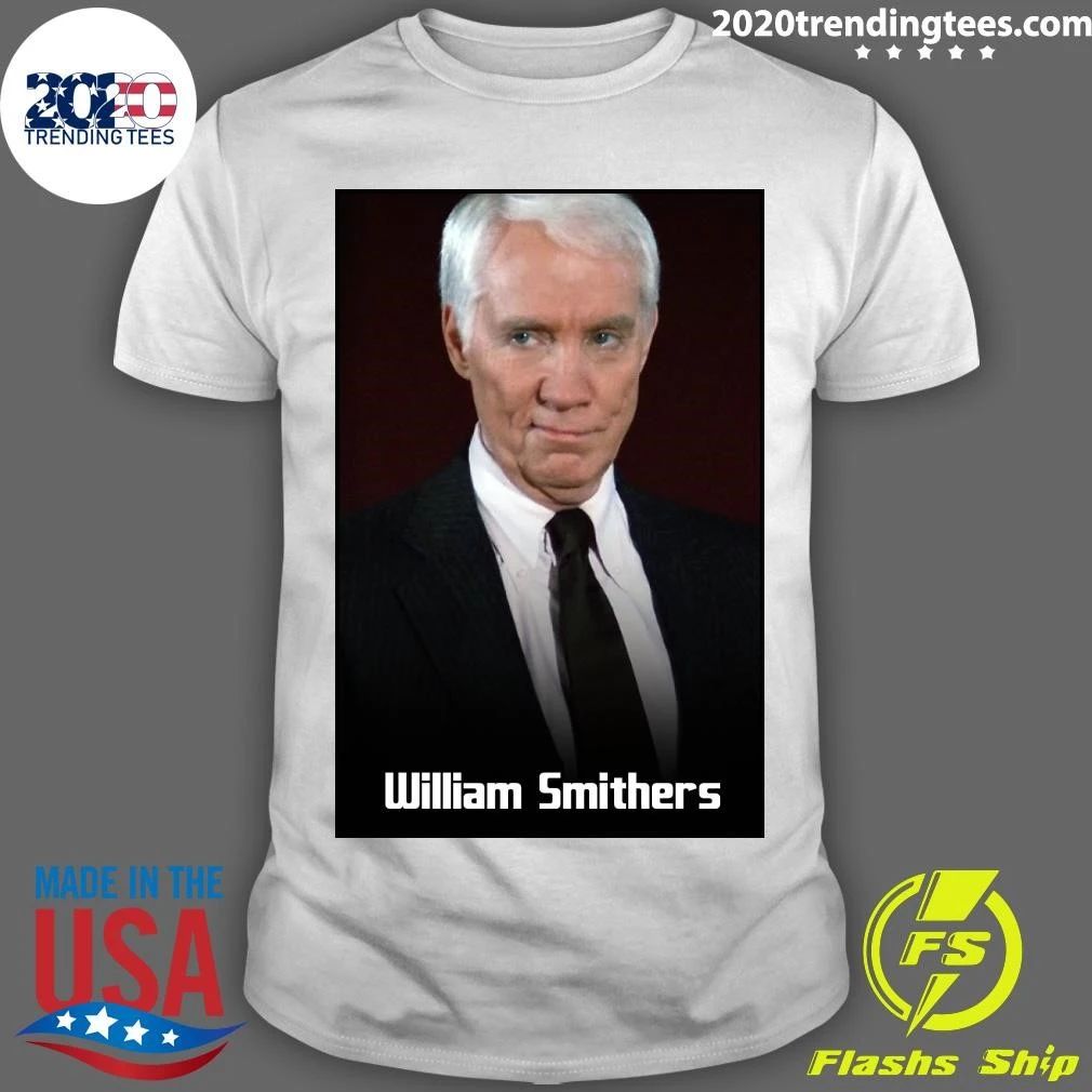 Stardate 06.16.2026 E In Memoriam William Smithers 1927-2026 Shirt Unisex T-shirt, Sweatshirt, Hoodie, Long Sleeve Tee - T-Shirt, Sweatshirt, Hoodie