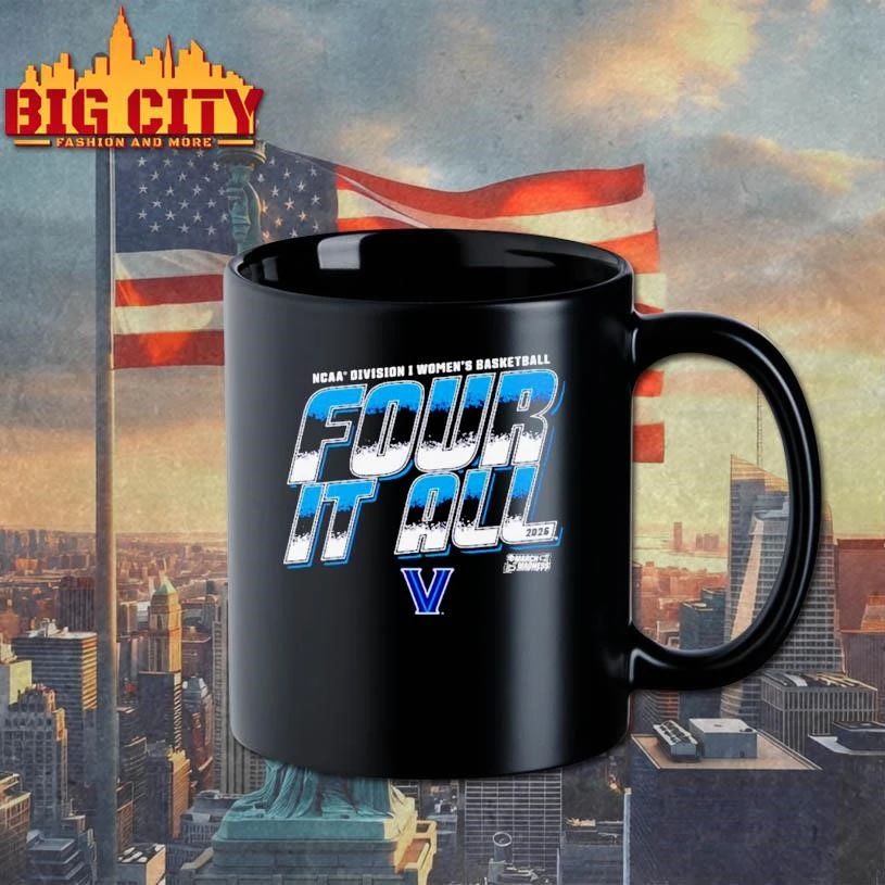 Villanova Wildcats 2026 Ncaa Division I Womens - Adult & Kids T-Shirts, Sweatshirts & Hoodies apparel design preview 3