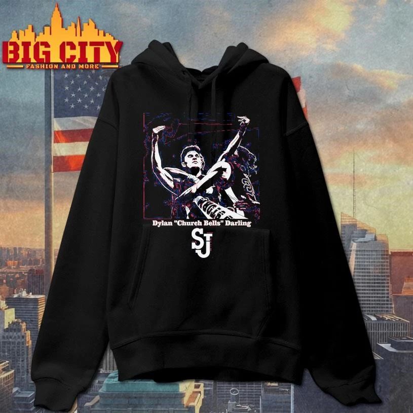 St. John's Basketball Dylan Church Bells Darling - Adult & Kids T-Shirts, Sweatshirts & Hoodies apparel design preview 2