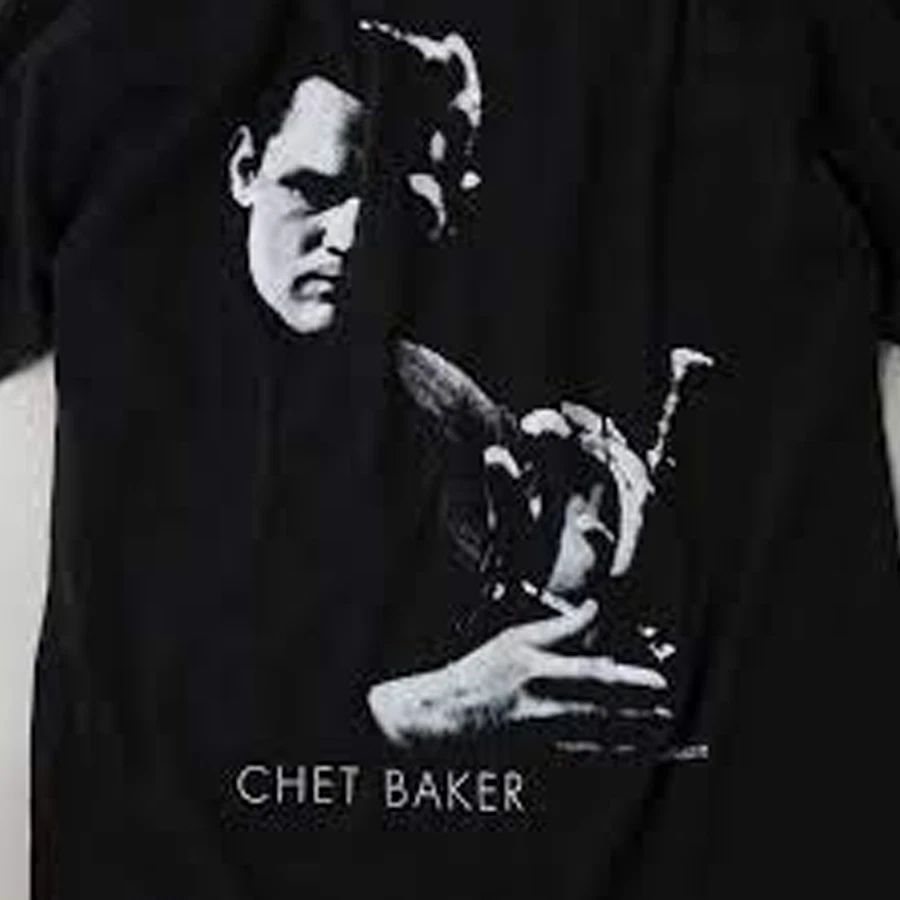 VTG Chet Baker black T-shirt SHORT SLEEVE All sizes S to 45Xl XZ412 Unisex T-shirt, Sweatshirt, Hoodie, Long Sleeve Tee - T-Shirt, Sweatshirt, Hoodie