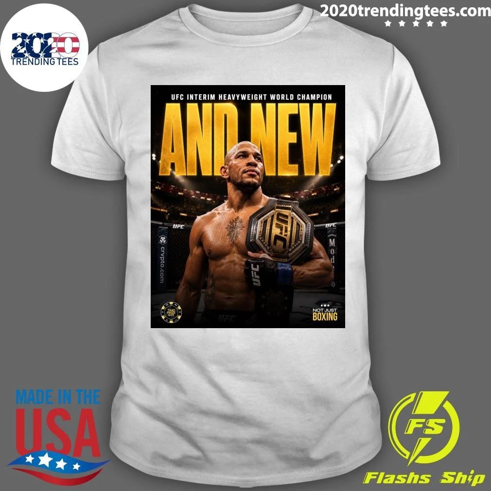 Ciryl Gane UFC Interim Heavyweight World Champion And New Shirt Unisex T-shirt, Sweatshirt, Hoodie, Long Sleeve Tee - T-Shirt, Sweatshirt, Hoodie