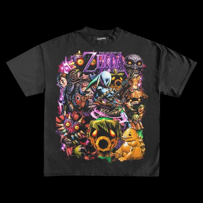 Creepy Moon Mask Graphic T-Shirt Retro Dark Fantasy Horror Tee Unisex T-shirt, Sweatshirt, Hoodie, Long Sleeve Tee - T-Shirt, Sweatshirt, Hoodie