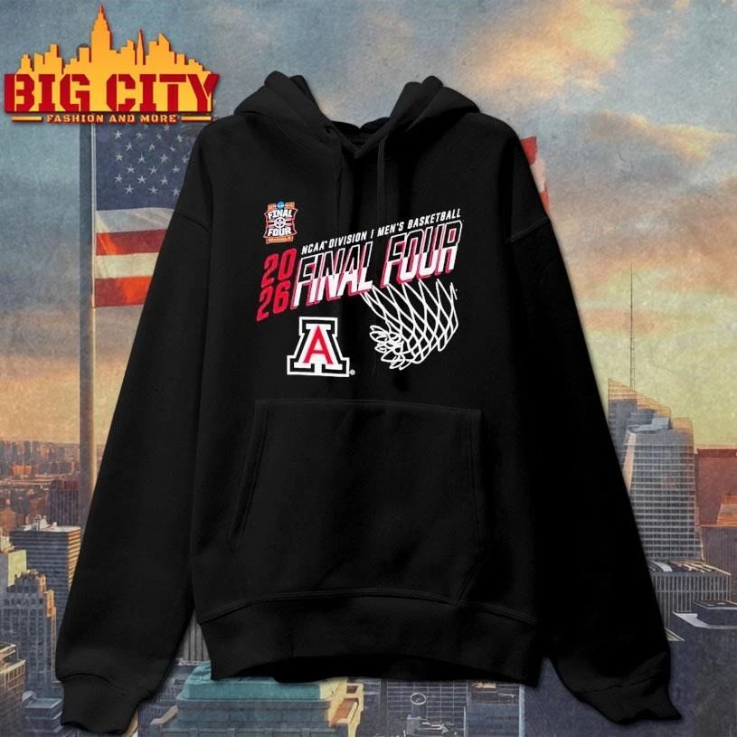 Arizona Wildcats 2026 NCAA Division I Men's - Adult & Kids T-Shirts, Sweatshirts & Hoodies apparel design preview 2