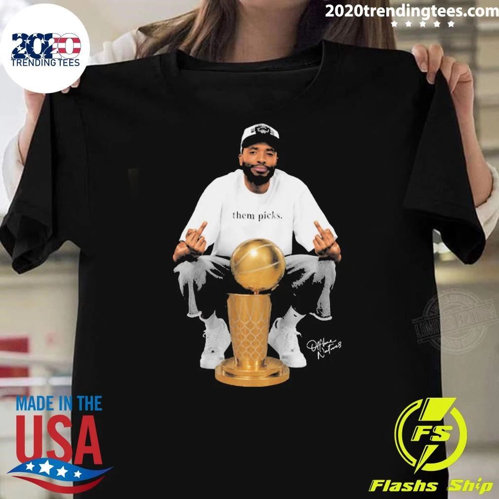Mikal Bridges Fuck Cup Larry Obrien 2026 Signature Shirt Unisex T-shirt, Sweatshirt, Hoodie, Long Sleeve Tee - T-Shirt, Sweatshirt, Hoodie