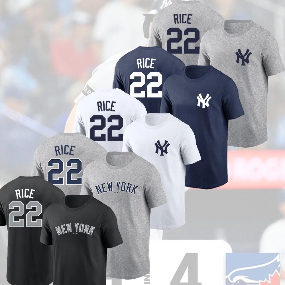 SALE 30% - Ben Rice #22 New York Yankees 2025 Name & Number Player Fans Gift Unisex T-shirt, Sweatshirt, Hoodie, Long Sleeve Tee - T-Shirt, Sweatshirt, Hoodie