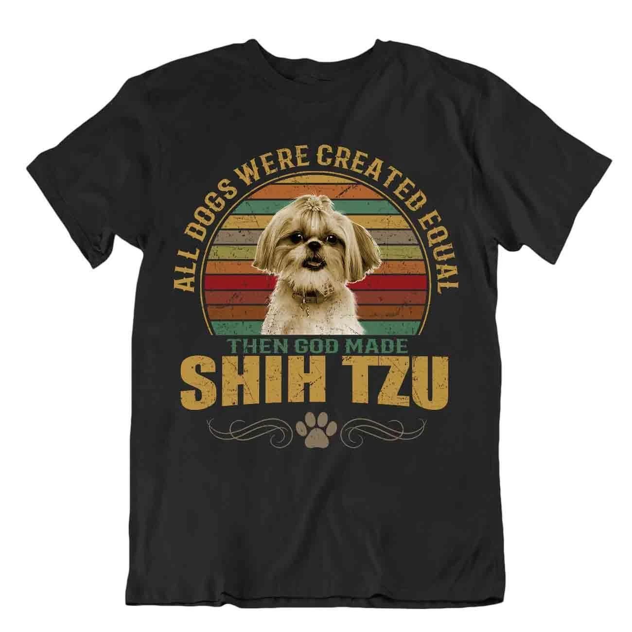 Shih Tzu Dog T-Shirt Shirt Cute Gift For Pet Lovers Best Friend Funny God Unisex T-shirt, Sweatshirt, Hoodie, Long Sleeve Tee - T-Shirt, Sweatshirt, Hoodie