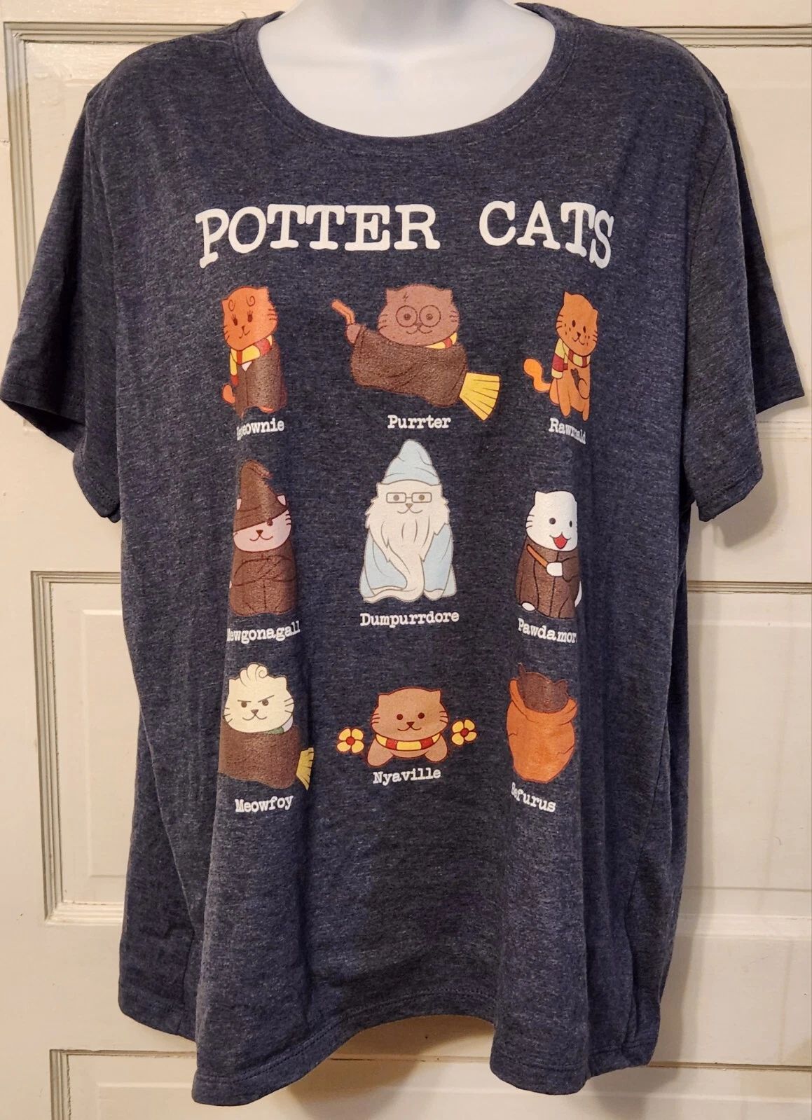 Potter Cats Cute PawterKitten Gifts For Cat Lover Funny T-Shirt XL Unisex T-shirt, Sweatshirt, Hoodie, Long Sleeve Tee - T-Shirt, Sweatshirt, Hoodie