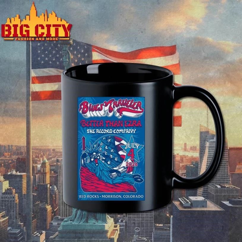 Limited Edition Blues Traveler July 4 2026 Morrison, - Adult & Kids T-Shirts, Sweatshirts & Hoodies apparel design preview 3