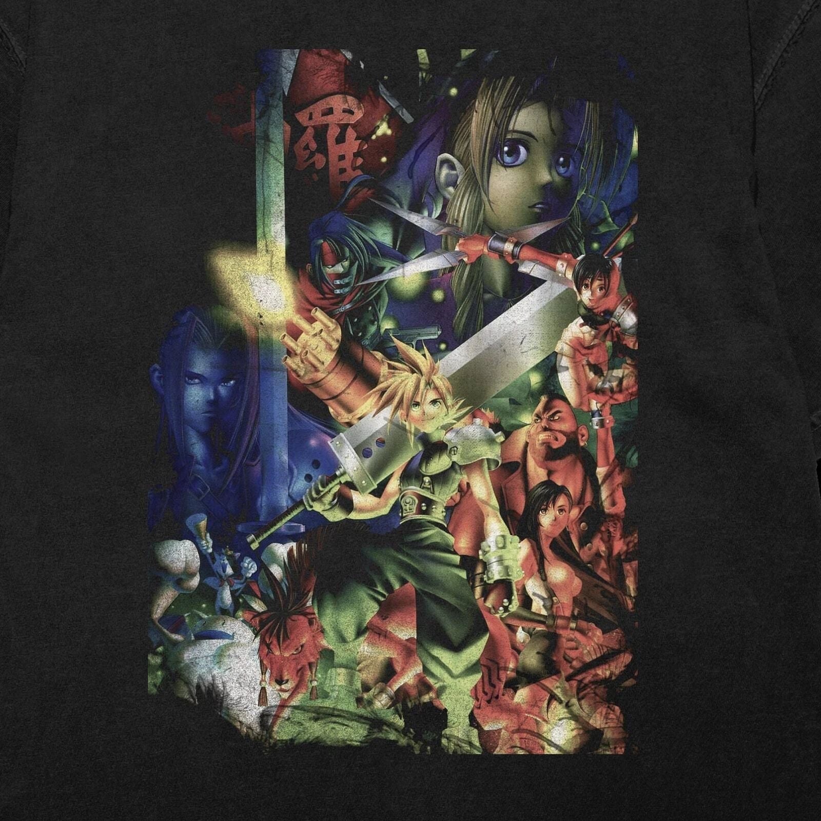 Final Fantasy VII Shirt - Final Fantasy 7 Shirt, ff VII, FF7 T Shirt, Final Fant Unisex T-shirt, Sweatshirt, Hoodie, Long Sleeve Tee - T-Shirt, Sweatshirt, Hoodie