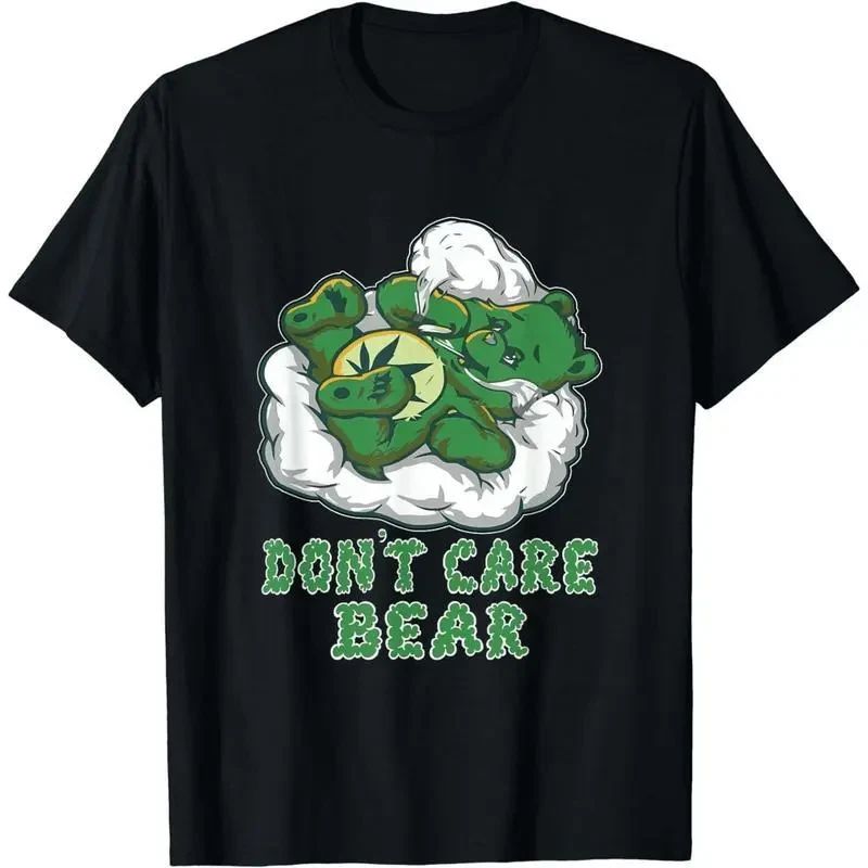 Short Sleeve Funny Bear Smoking Weed Cannabis Marijuana 4:20 Stoner Gift T-Shirt Unisex T-shirt, Sweatshirt, Hoodie, Long Sleeve Tee - T-Shirt, Sweatshirt, Hoodie