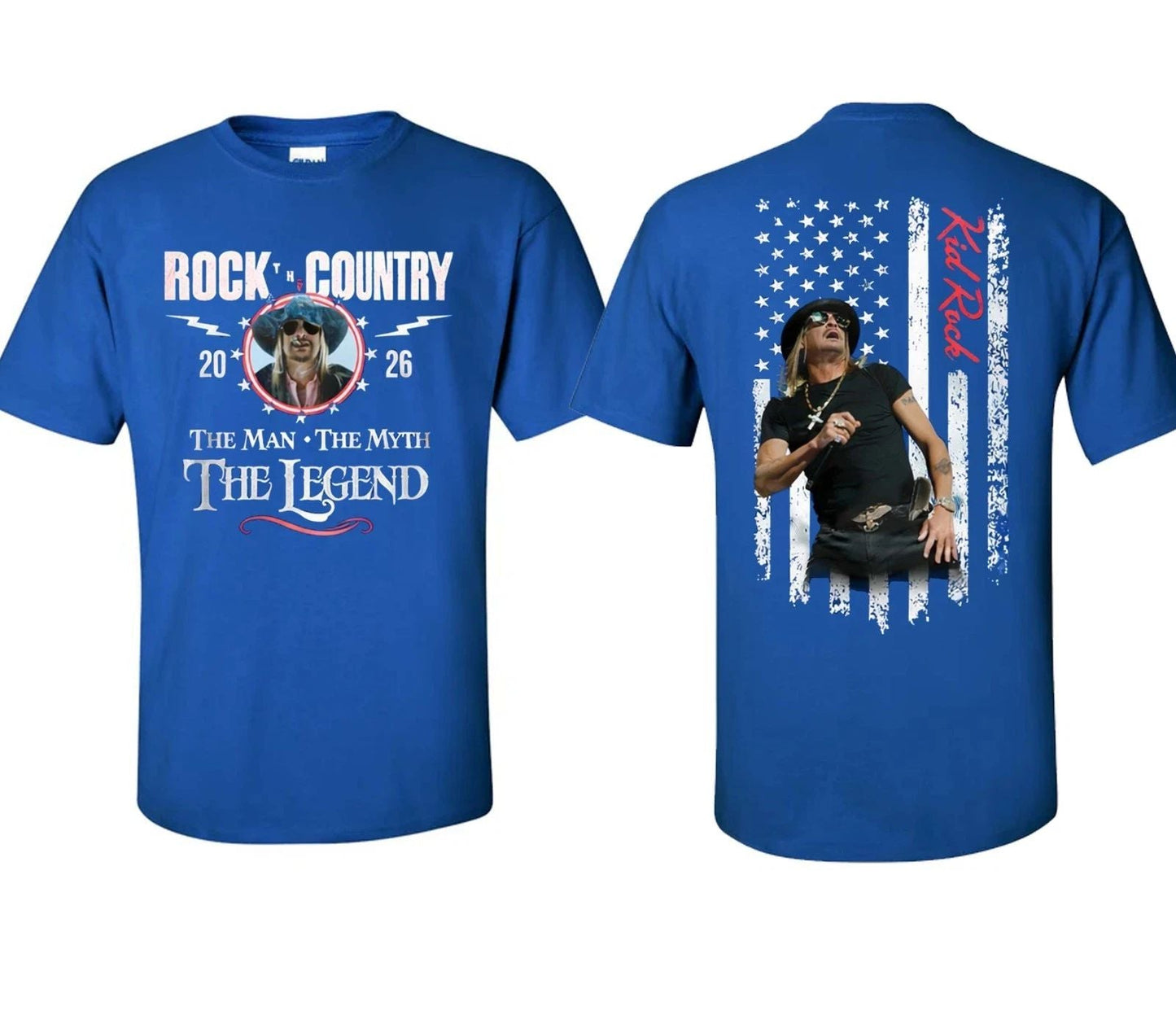 Kid Rock Tour 2026 All Over T-Shirt, FAST SHIP Unisex T-shirt, Sweatshirt, Hoodie, Long Sleeve Tee - T-Shirt, Sweatshirt, Hoodie