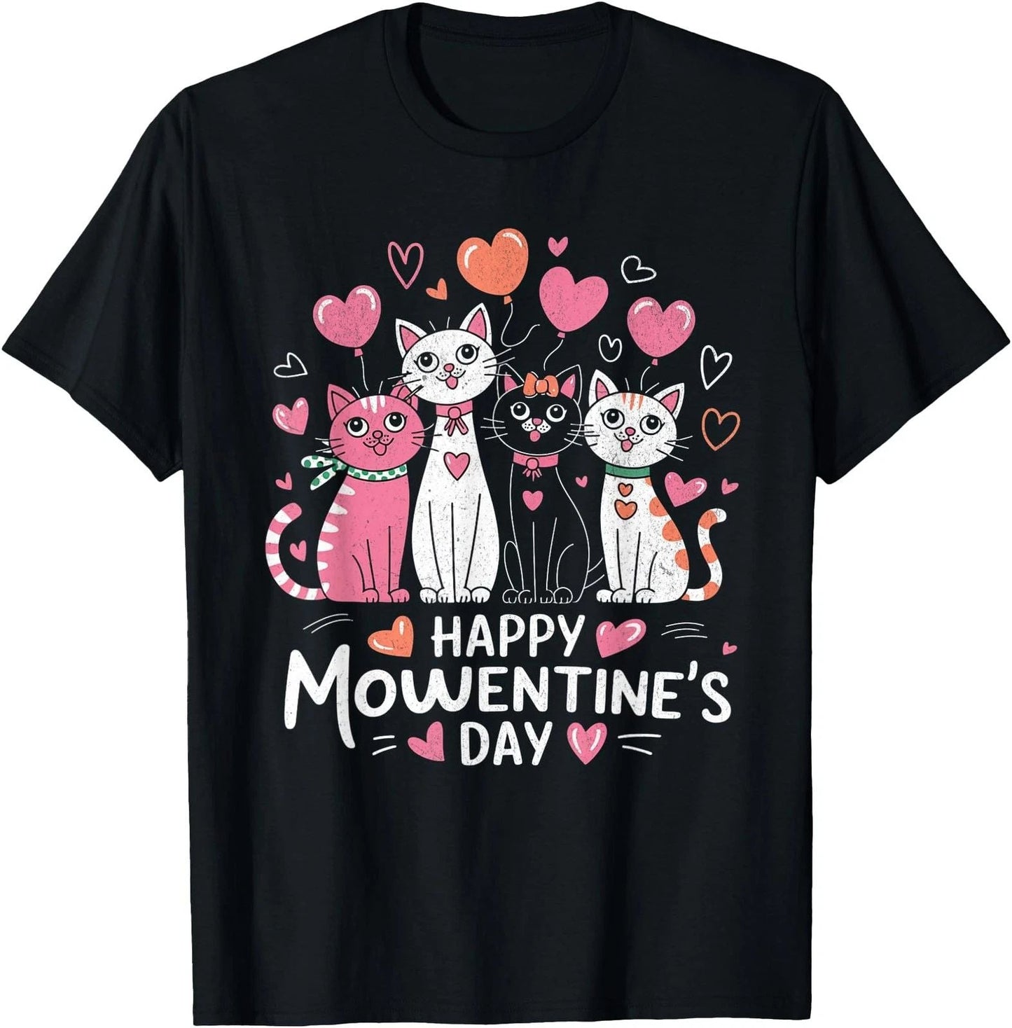 Cat Lover Kitten Happy Valentine Day Men Women Kid T-Shirt Unisex T-shirt, Sweatshirt, Hoodie, Long Sleeve Tee - T-Shirt, Sweatshirt, Hoodie
