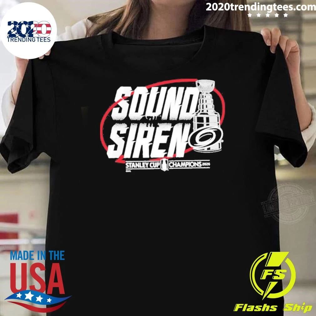 Carolina Hurricanes Red 2026 Stanley Cup Champions Parade Shirt Unisex T-shirt, Sweatshirt, Hoodie, Long Sleeve Tee - T-Shirt, Sweatshirt, Hoodie