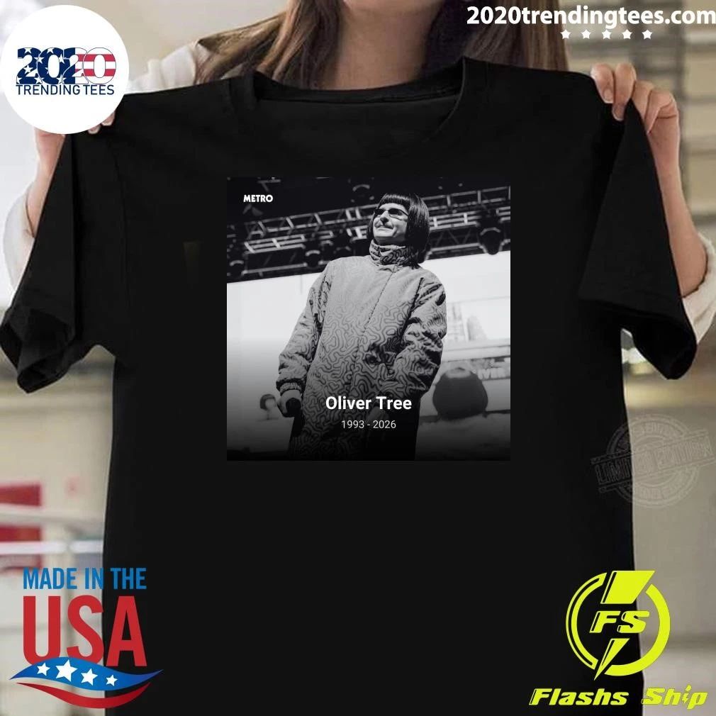 Hit American Singer-Songwriter Oliver Tree Has Died In A Helicopter Crash In Brazil 1993-2026 Shirt - T-Shirt, Sweatshirt, Hoodie
