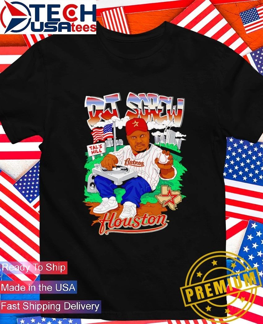 Houston Astros x DJ Screw Tals Hill shirt Unisex T-shirt, Sweatshirt, Hoodie, Long Sleeve Tee - T-Shirt, Sweatshirt, Hoodie