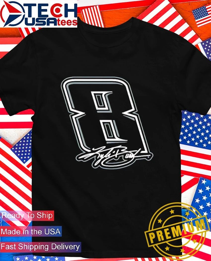 Kyle Busch No 8 signature shirt Unisex T-shirt, Sweatshirt, Hoodie, Long Sleeve Tee - T-Shirt, Sweatshirt, Hoodie