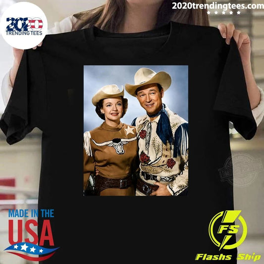 69 Years Ago, America Said Goodbye To The Roy Rogers Show On June 9, 1957 Shirt Unisex T-shirt, Sweatshirt, Hoodie, Long Sleeve Tee - T-Shirt, Sweatshirt, Hoodie