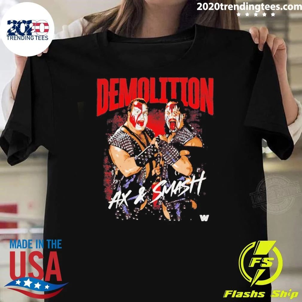 Demolition Ax And Smash Demolittion Retro Shirt Unisex T-shirt, Sweatshirt, Hoodie, Long Sleeve Tee - T-Shirt, Sweatshirt, Hoodie