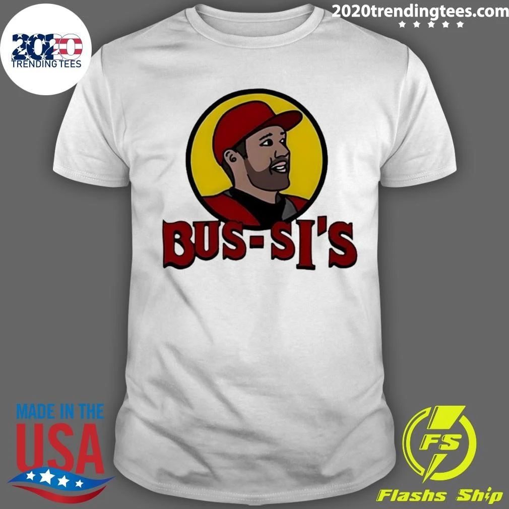 Brandon Bussi Carolina Hurricanes Bus-sis Buc-ees Parody Logo Shirt Unisex T-shirt, Sweatshirt, Hoodie, Long Sleeve Tee - T-Shirt, Sweatshirt, Hoodie