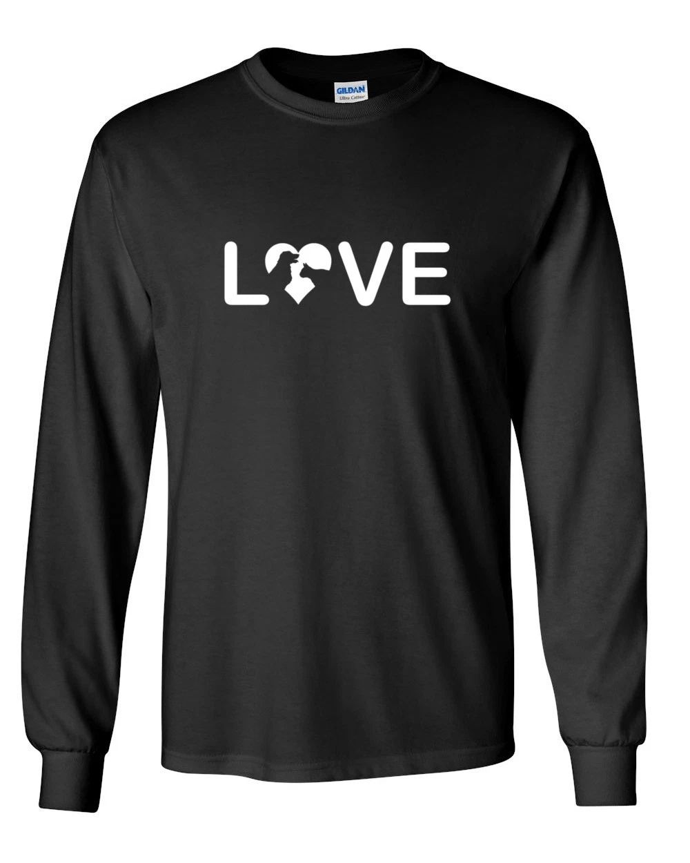 Mens Love Dog & Cat T-Shirt Funny Tee Pet Lovers Shirt Birthday Gift Long Sleeve Unisex T-shirt, Sweatshirt, Hoodie, Long Sleeve Tee - T-Shirt, Sweatshirt, Hoodie