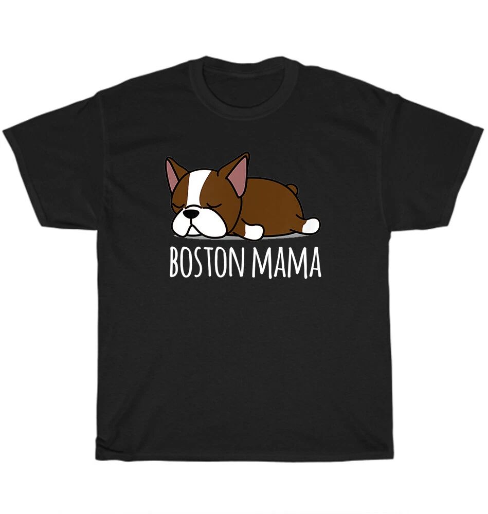 Red Boston Terrier Boston Mama Dog Pet Puppy Lover T-Shirt Unisex Funny Tee Gift Unisex T-shirt, Sweatshirt, Hoodie, Long Sleeve Tee - T-Shirt, Sweatshirt, Hoodie