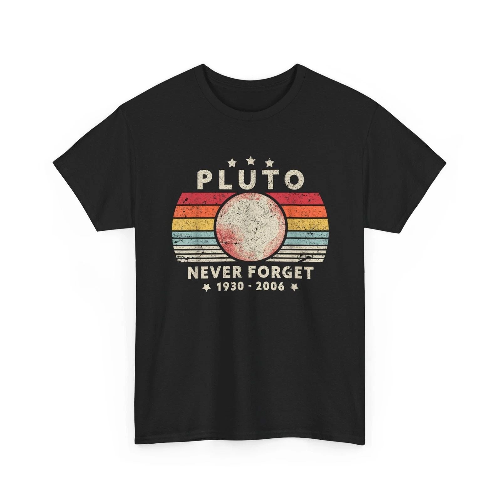 Never Forget Pluto Shirt, Astronomy Space Science Nerd T-Shirt Unisex T-shirt, Sweatshirt, Hoodie, Long Sleeve Tee - T-Shirt, Sweatshirt, Hoodie