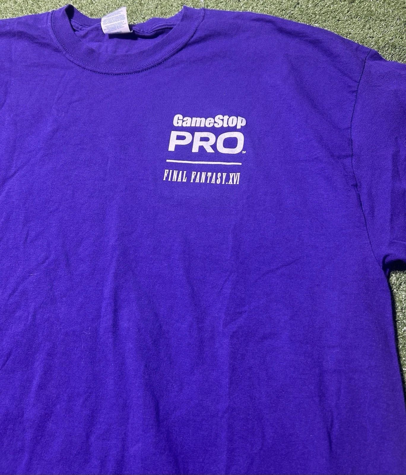 GameStop Pro Employee T-Shirt Final Fantasy XVI Video Game Promo Mens 2XL Unisex T-shirt, Sweatshirt, Hoodie, Long Sleeve Tee - T-Shirt, Sweatshirt, Hoodie