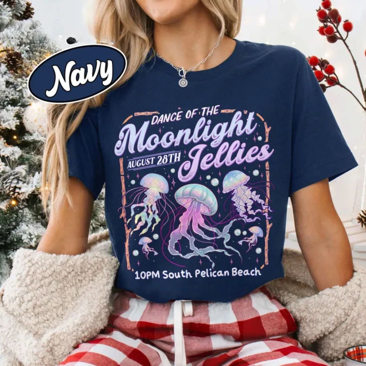 Moonlight Jellies Festival Shirt Cozy Gamer Aesthetic Graphic Tee Unisex T-shirt, Sweatshirt, Hoodie, Long Sleeve Tee - T-Shirt, Sweatshirt, Hoodie