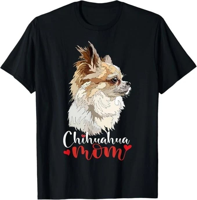 Long Haired Chihuahua Mom Chiwawa Long Hair Mama Dog Lover T-Shirt Unisex T-shirt, Sweatshirt, Hoodie, Long Sleeve Tee - T-Shirt, Sweatshirt, Hoodie