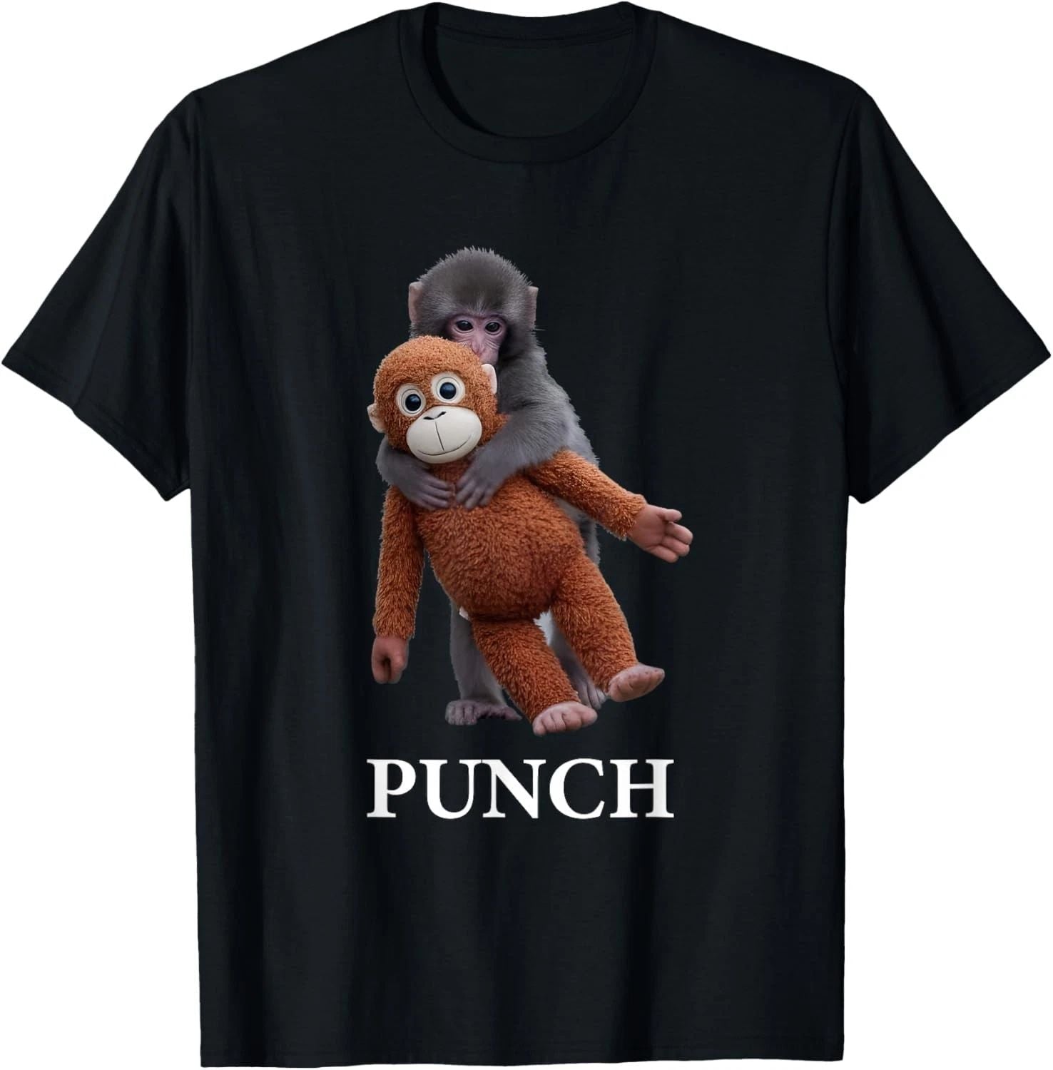Cute Punch Baby Monkey T-Shirt Unisex T-shirt, Sweatshirt, Hoodie, Long Sleeve Tee - T-Shirt, Sweatshirt, Hoodie