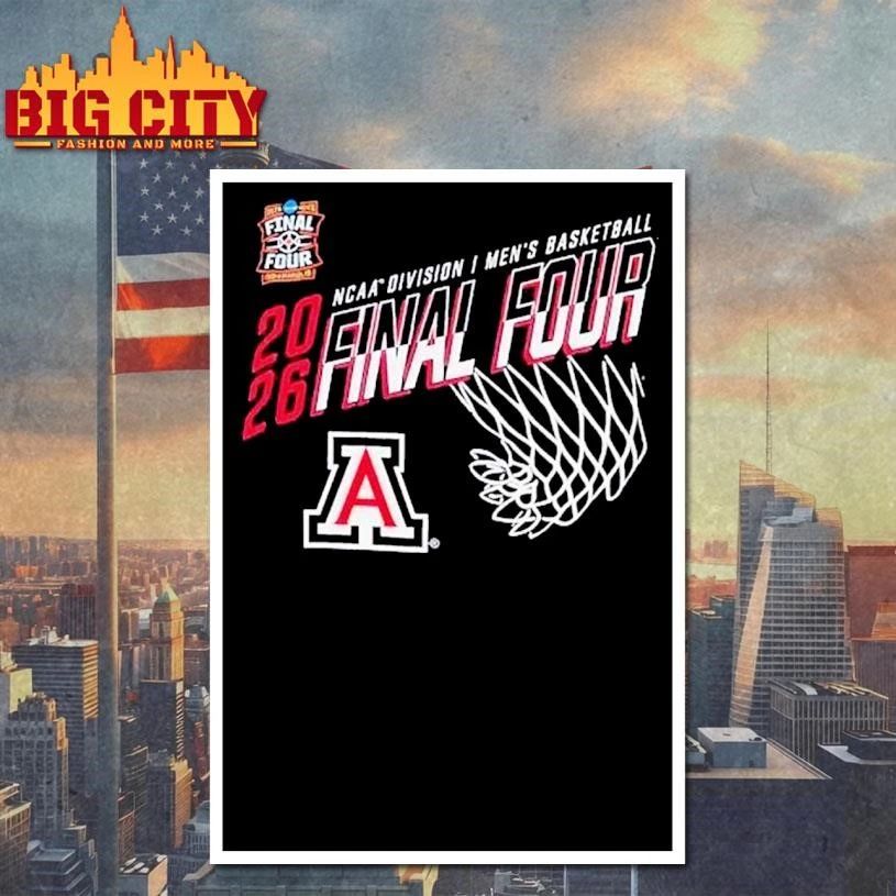 Arizona Wildcats 2026 NCAA Division I Men's - Adult & Kids T-Shirts, Sweatshirts & Hoodies apparel design preview 4
