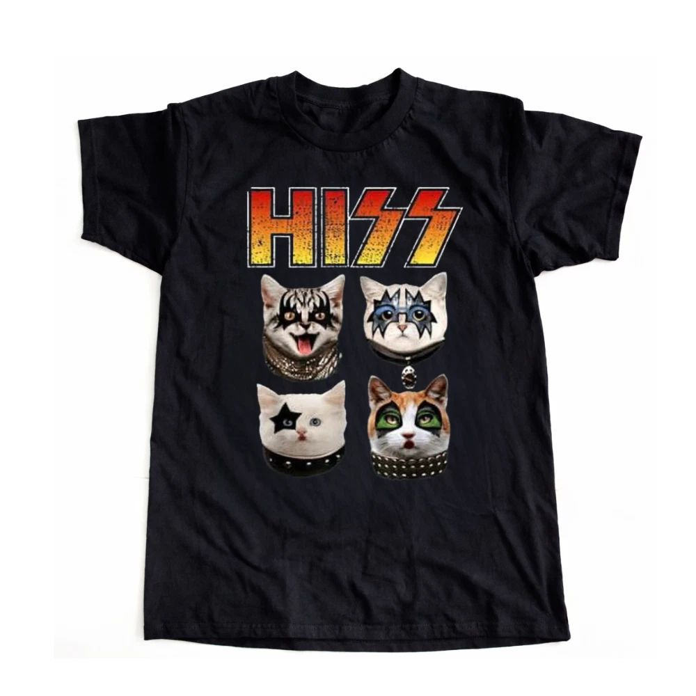 Hiss Funny Cat Lover T Shirt - Freeship. Unisex T-shirt, Sweatshirt, Hoodie, Long Sleeve Tee - T-Shirt, Sweatshirt, Hoodie