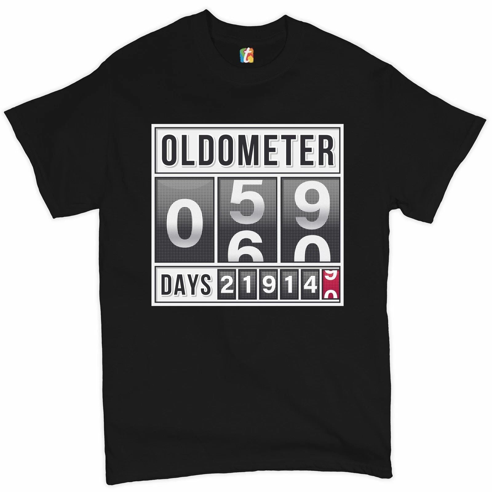 Oldometer 59-60 T-shirt Old Lives Matter Funny Odometer 60 AF Men's Tee Unisex T-shirt, Sweatshirt, Hoodie, Long Sleeve Tee - T-Shirt, Sweatshirt, Hoodie