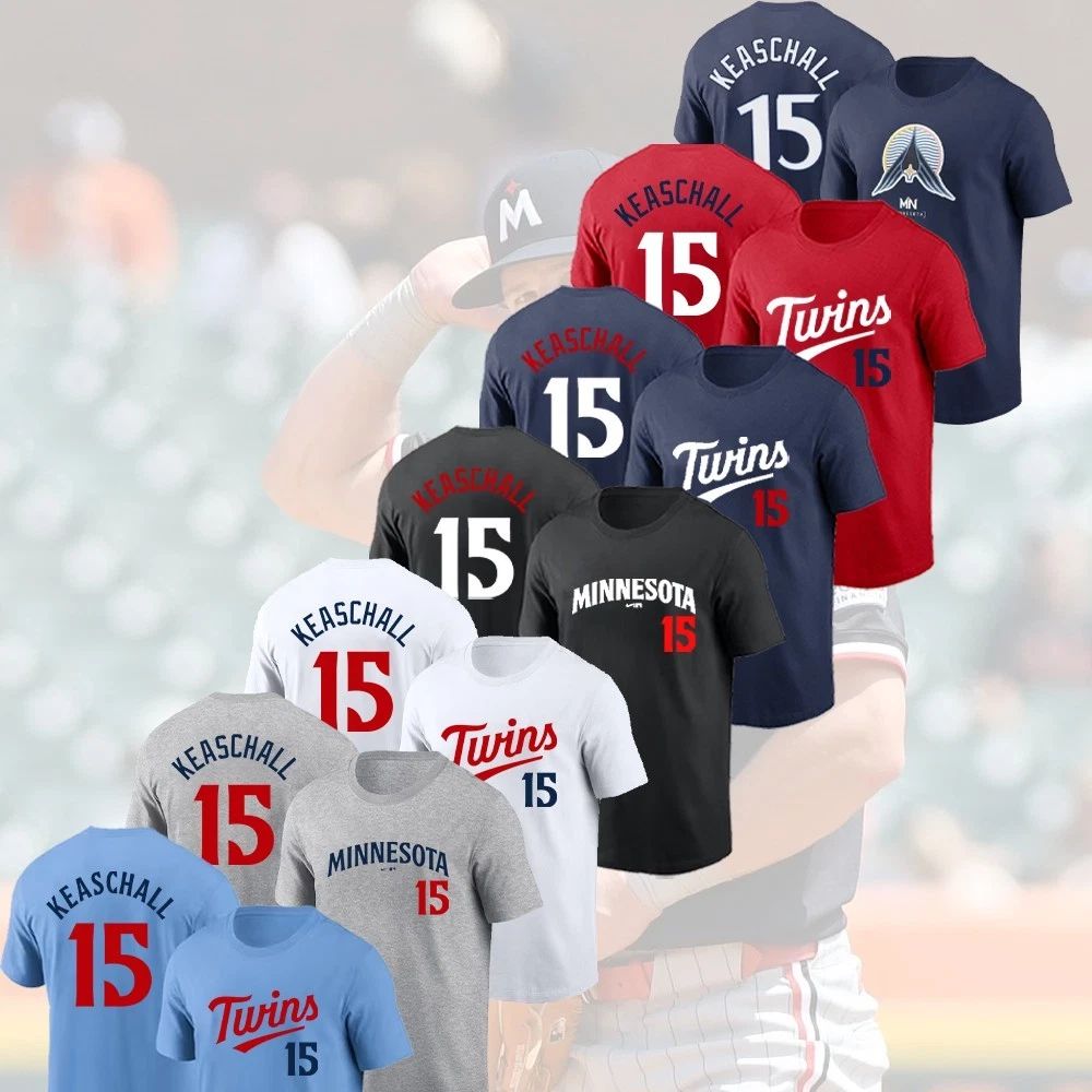 SALE30% -  Luke Keaschall #15 Minnesota Twins 2025 Name & Number Fans Gift Unisex T-shirt, Sweatshirt, Hoodie, Long Sleeve Tee - T-Shirt, Sweatshirt, Hoodie