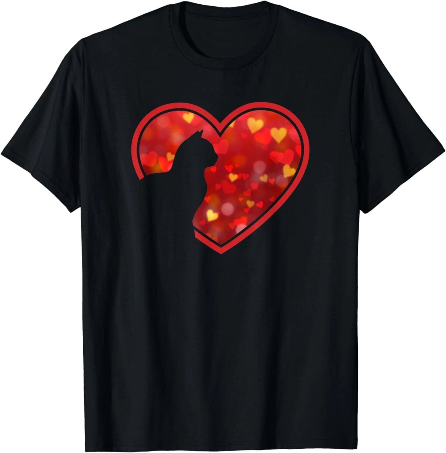 NEW LIMITED Cat Heart Cute Funny Gift for Cat Lovers Women Men Tee T-Shirt S-3XL Unisex T-shirt, Sweatshirt, Hoodie, Long Sleeve Tee - T-Shirt, Sweatshirt, Hoodie