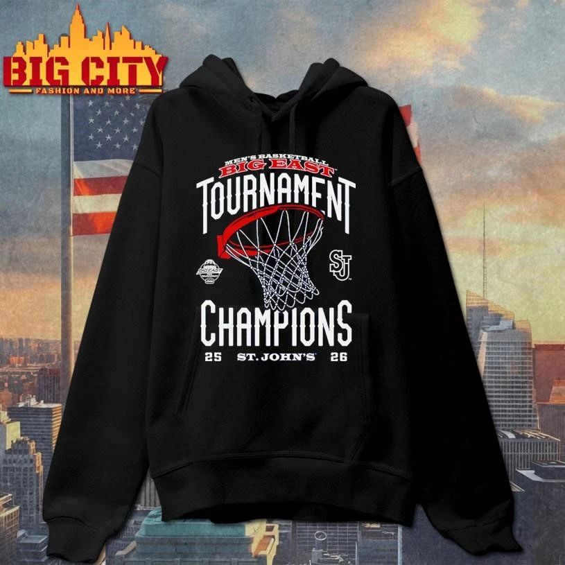 St. John's Red Storm NCAA 2026 Men's Basketball Big - Adult & Kids T-Shirts, Sweatshirts & Hoodies apparel design preview 2