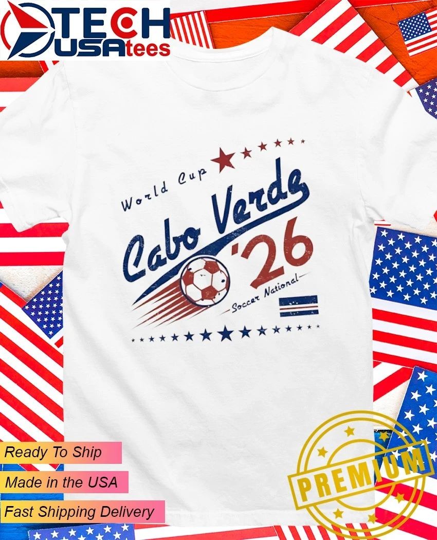 World Cup Cabo Verde 2026 Soccer National shirt Unisex T-shirt, Sweatshirt, Hoodie, Long Sleeve Tee - T-Shirt, Sweatshirt, Hoodie