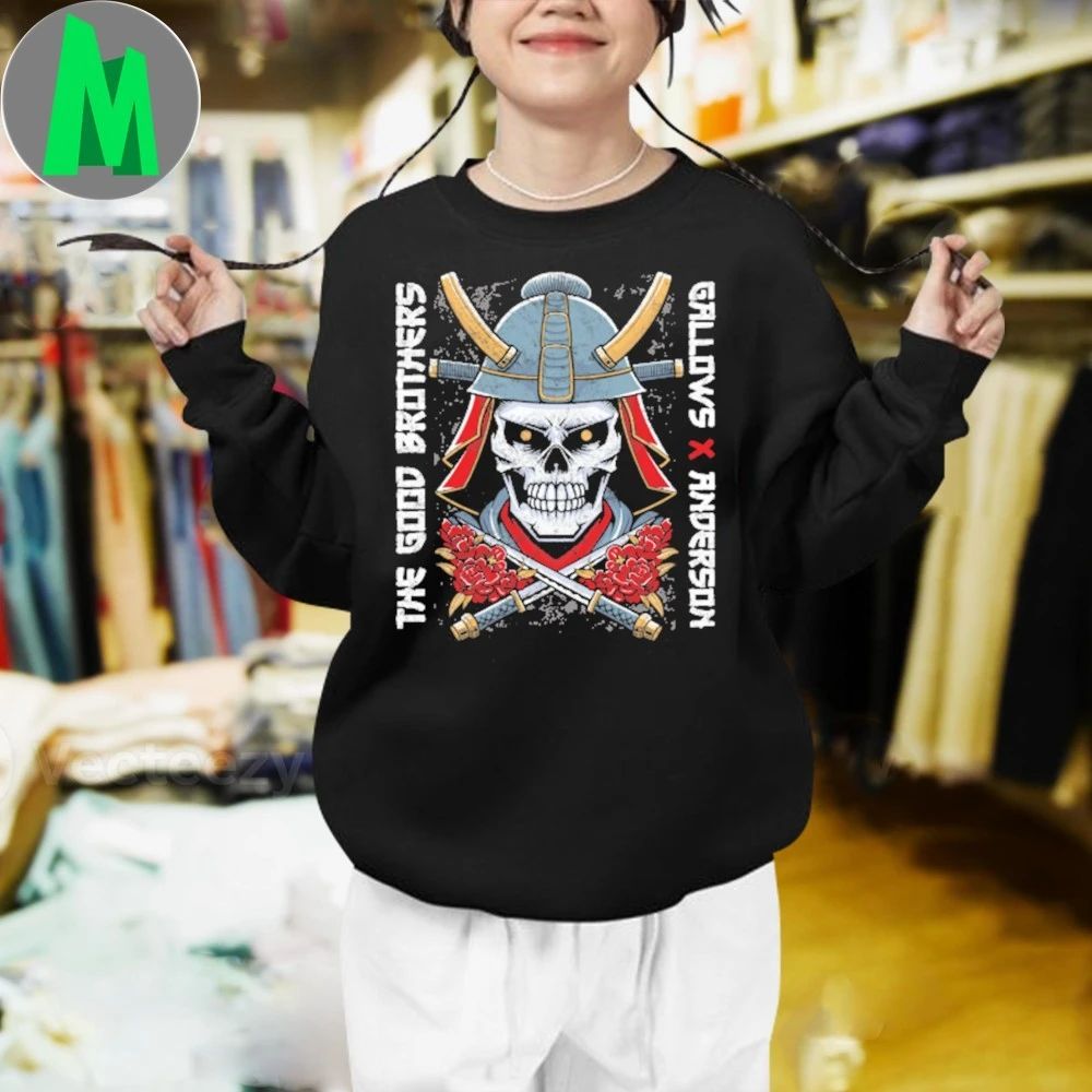 GB SAMURAI The Good Brothers Gallows ANd Anderson - Adult & Kids T-Shirts, Sweatshirts & Hoodies apparel design preview 3