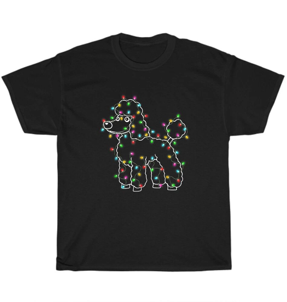 Poodle Dogs Tree Christmas Xmas Pet Animal Dog Lover T-Shirt Unisex Tee Gift NEW Unisex T-shirt, Sweatshirt, Hoodie, Long Sleeve Tee - T-Shirt, Sweatshirt, Hoodie