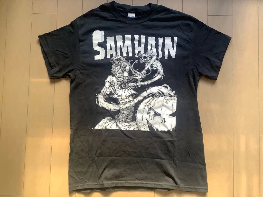 Remake Samhain band 90s Retro style Black T shirt Unisex tee NH25354 Unisex T-shirt, Sweatshirt, Hoodie, Long Sleeve Tee - T-Shirt, Sweatshirt, Hoodie