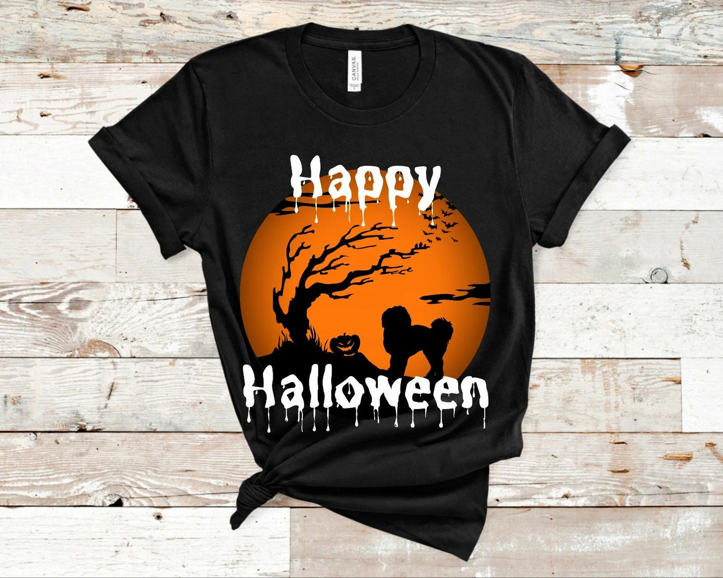 Havanese Halloween Shirt Gift for Dog Mom or Dad Black Unisex TShirt Holiday Unisex T-shirt, Sweatshirt, Hoodie, Long Sleeve Tee - T-Shirt, Sweatshirt, Hoodie