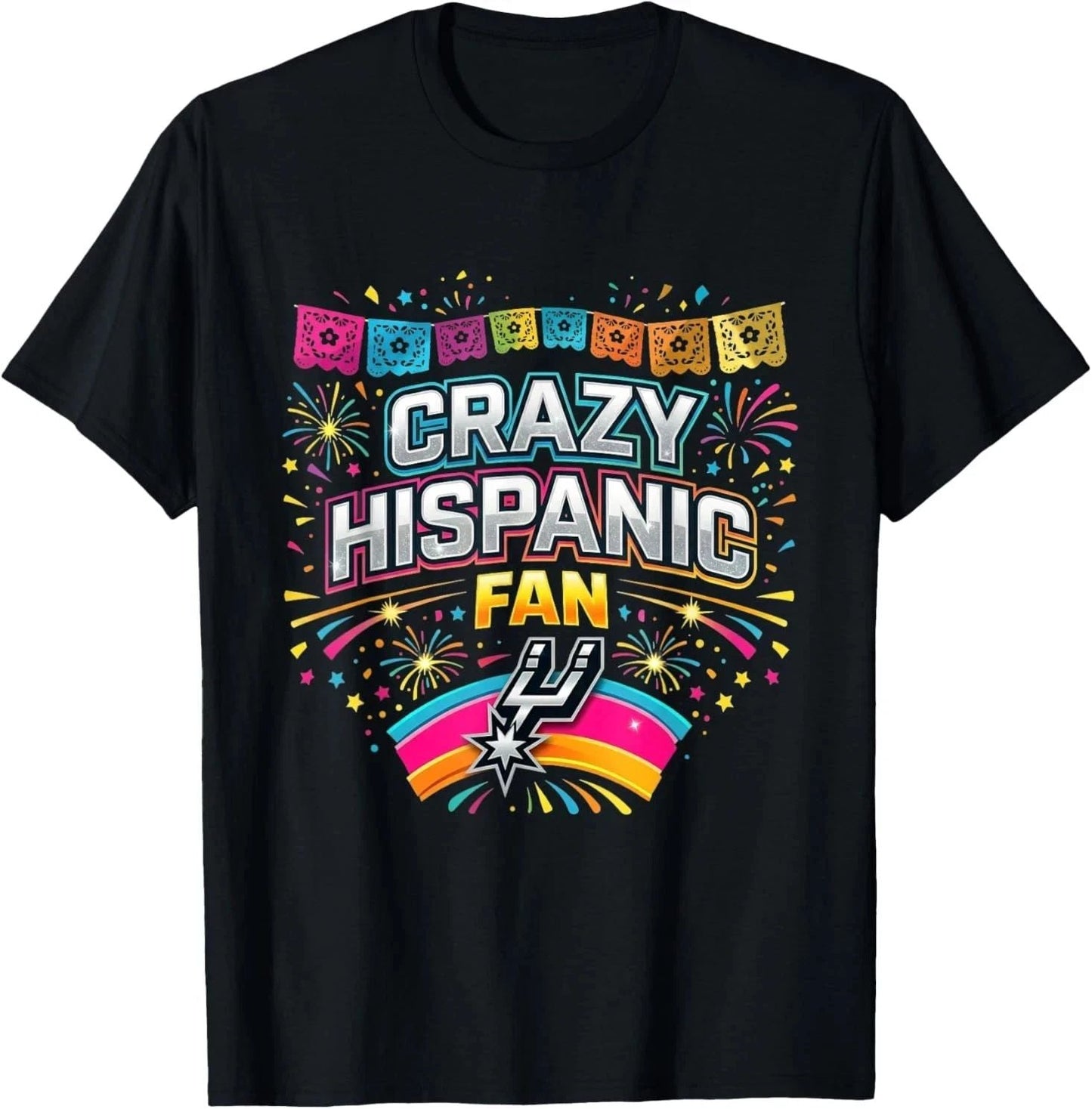 Crazy Hispanic Fan Quote Unisex T-Shirt Unisex T-shirt, Sweatshirt, Hoodie, Long Sleeve Tee - T-Shirt, Sweatshirt, Hoodie