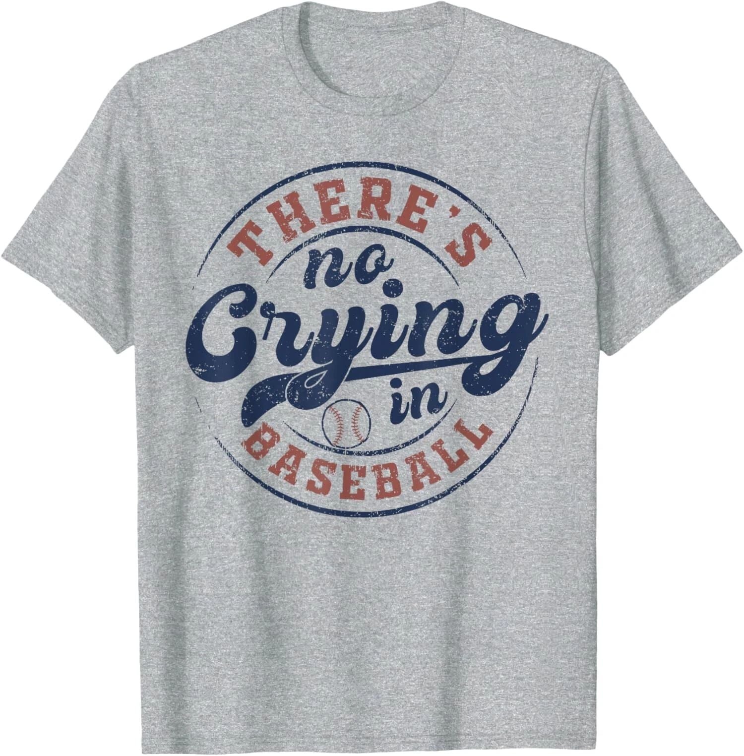 There Is No Crying In Baseball Funny Game Day Unisex T-Shirt Unisex T-shirt, Sweatshirt, Hoodie, Long Sleeve Tee - T-Shirt, Sweatshirt, Hoodie