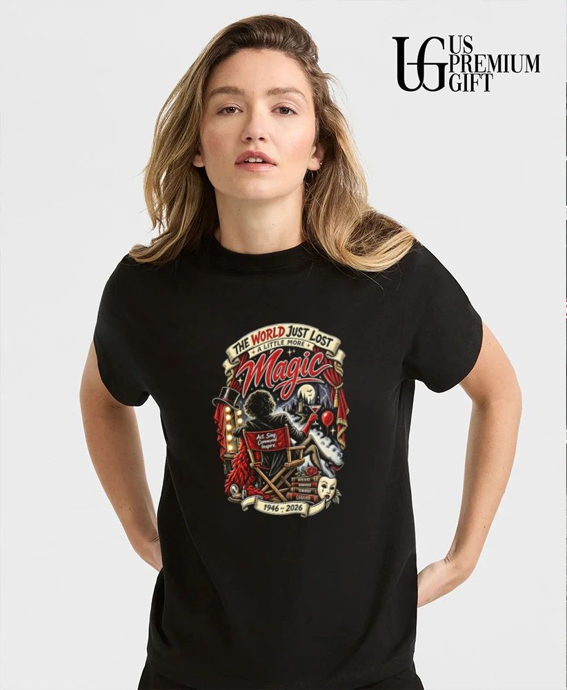 Tim Curry The World Just Lost A Little More Magic - Adult & Kids T-Shirts, Sweatshirts & Hoodies apparel design preview 2