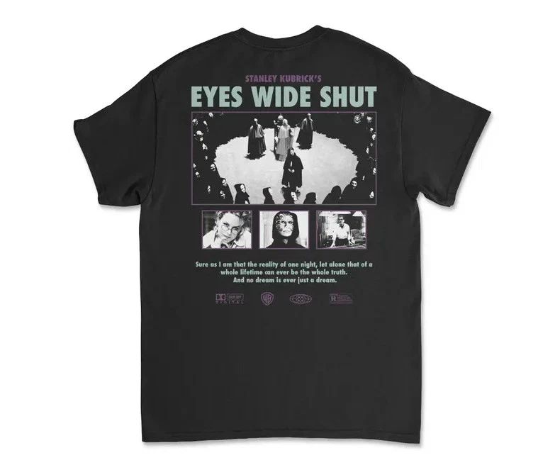 Eyes Wide Shut Stanley Kubrick Black T-Shirt Tee Shirt Movie Film Vintage Style Unisex T-shirt, Sweatshirt, Hoodie, Long Sleeve Tee - T-Shirt, Sweatshirt, Hoodie